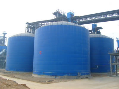 襄城水泥钢板库改造